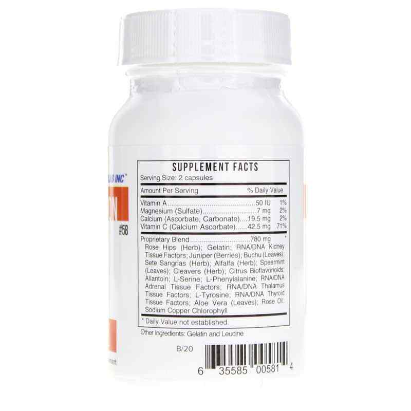 Systemic Formulas - Ks – Kidney S