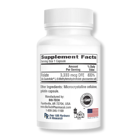 BIO-TECH PHARMACAL Methylfolate (5-MTHF)