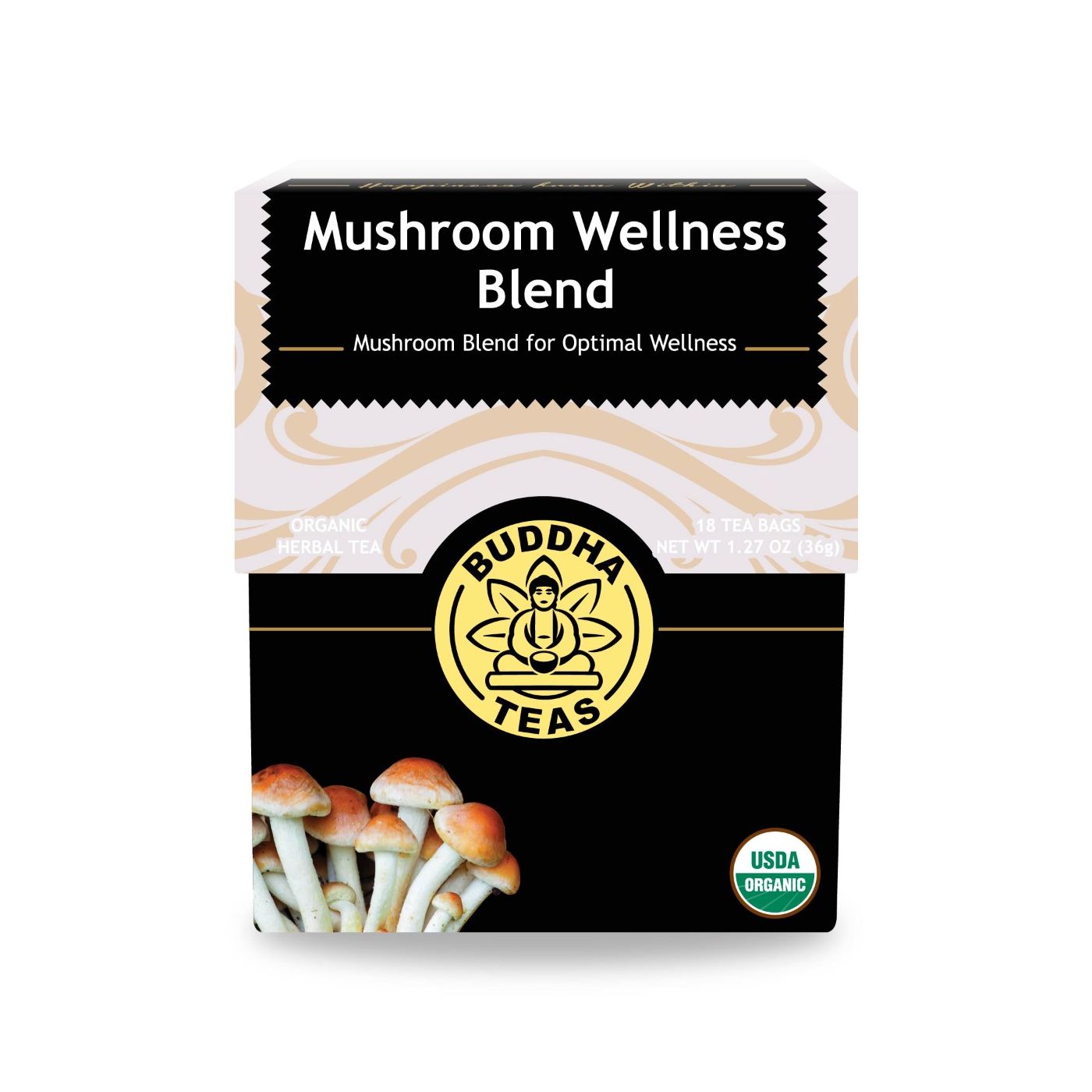 Buddha Teas - Mushroom Wellness Blend 18 Bags