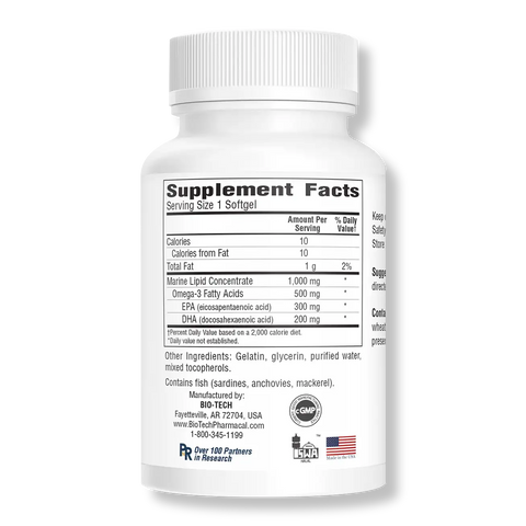 BIO-TECH PHARMACAL Omega Oil (fish oil)