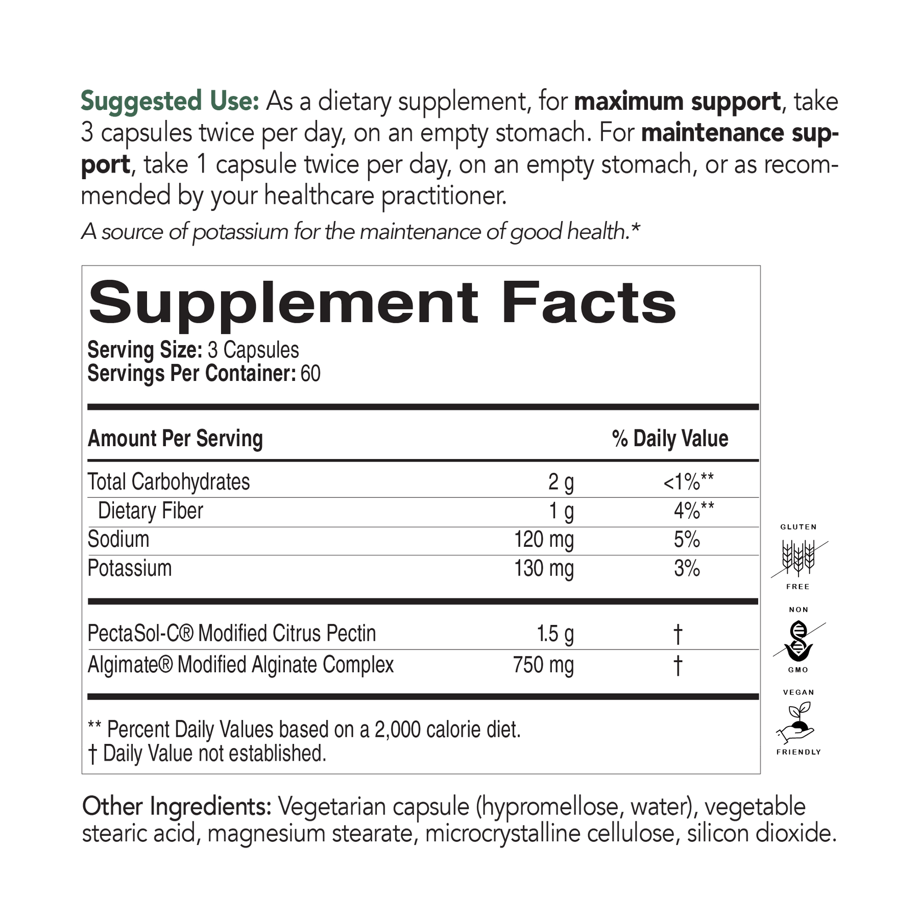 EcoNugenics - PectaClear - 180 Capsules