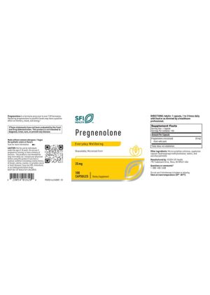 SFI HEALTH Pregnenolone (25 mg)