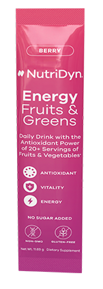 NutriDyn NutriDyn Energy Fruits & Greens