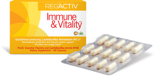 Dr. Ohhira Reg’Activ Immune & Vitality – 60 count (Vegetarian)