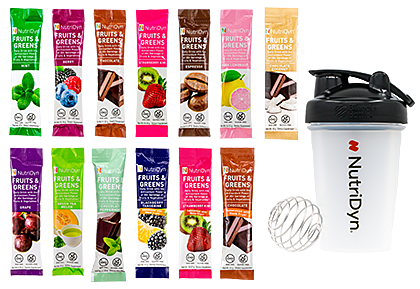 NutriDyn Fruits & Greens TO GO - Starter Kit