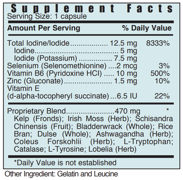Systemic Formulas - TMI Liquid