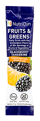 NutriDyn Fruits & Greens TO GO with Monk Fruit