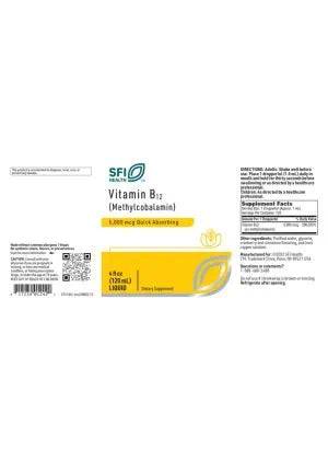 SFI HEALTH Vitamin B12 (Methylcobalamin)