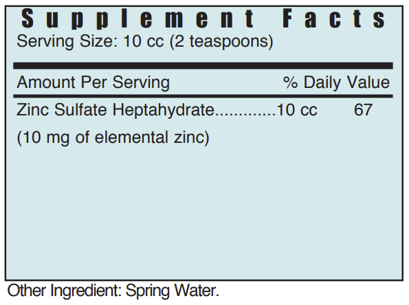 Systemic Formulas - ZNC – Zinc Chelate